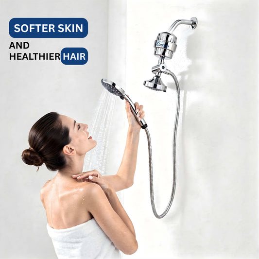 LSF-20 PRO Shower and tap Filter for Hard Water with 20 Stage